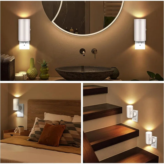Modern LED Night Light Plug in