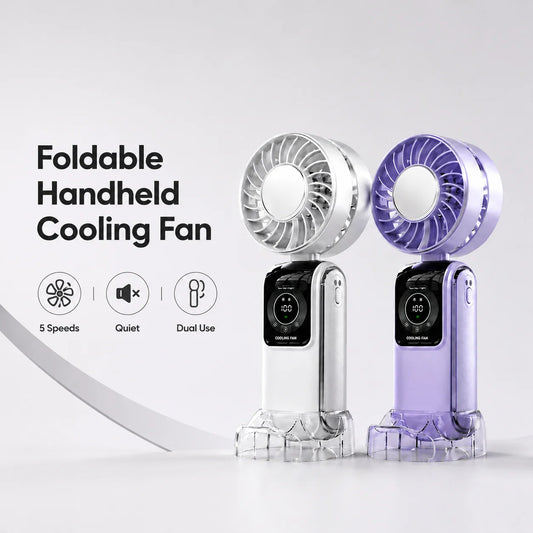 Portable Ice Cooling Fan