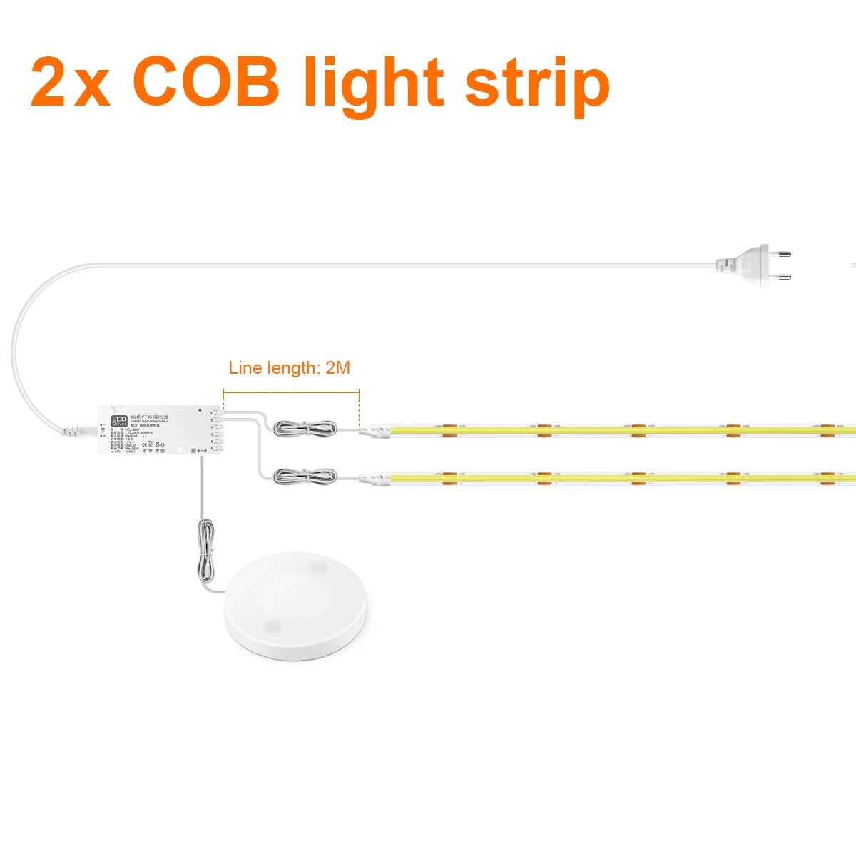 Dimmable LED Cabinet Light