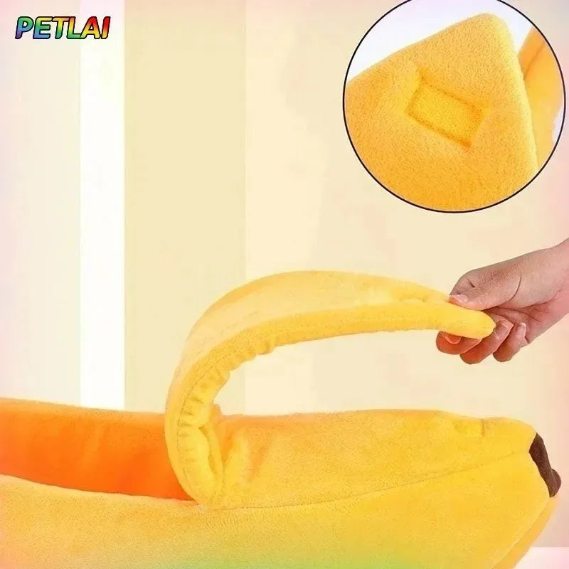 Banana Cat Bed