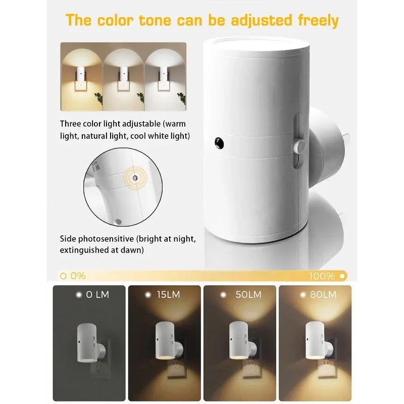 Modern LED Night Light Plug in