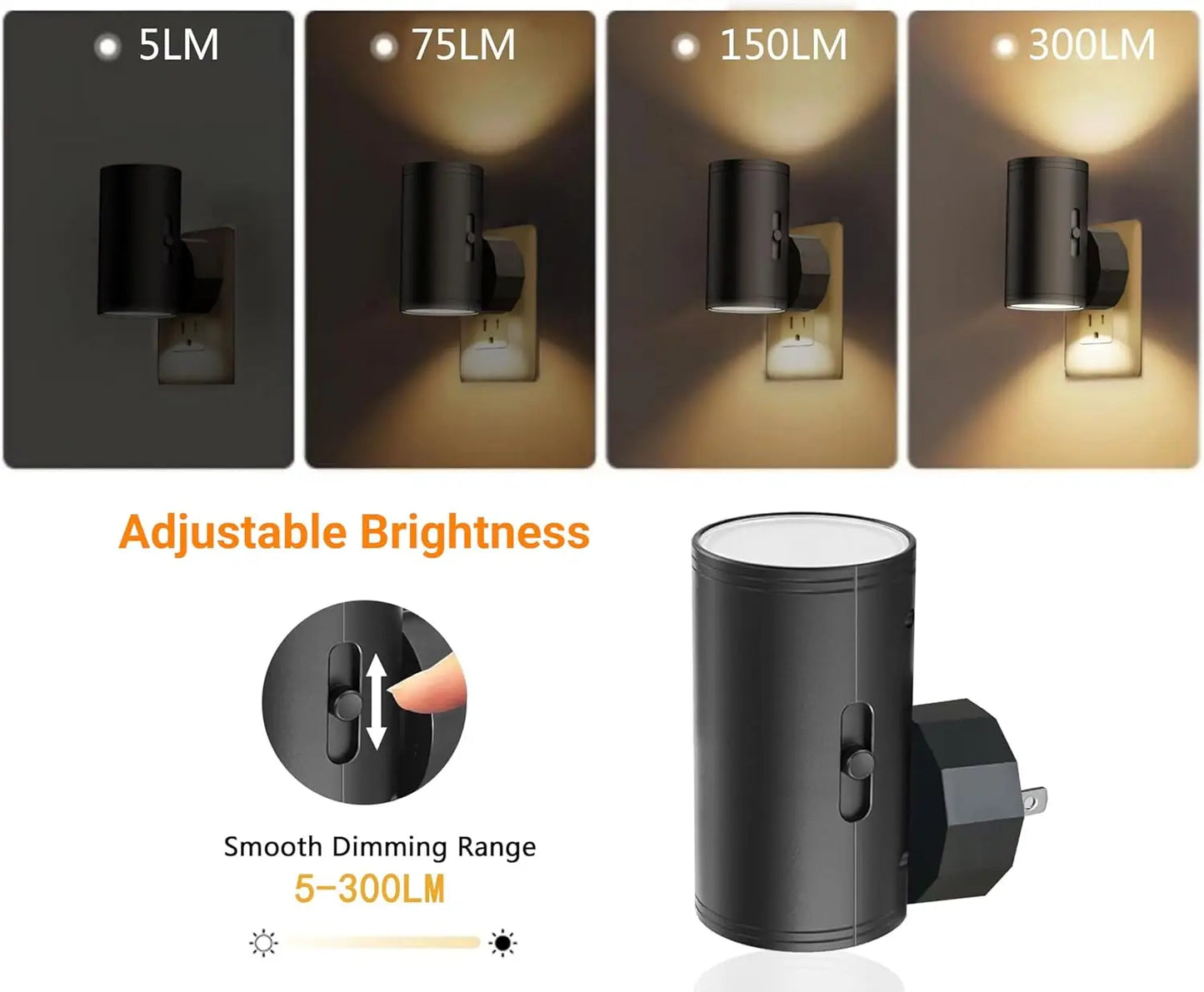 LED Night Lights Plug into Wall