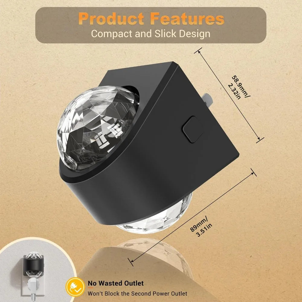 Plug in Star Projector Night Light