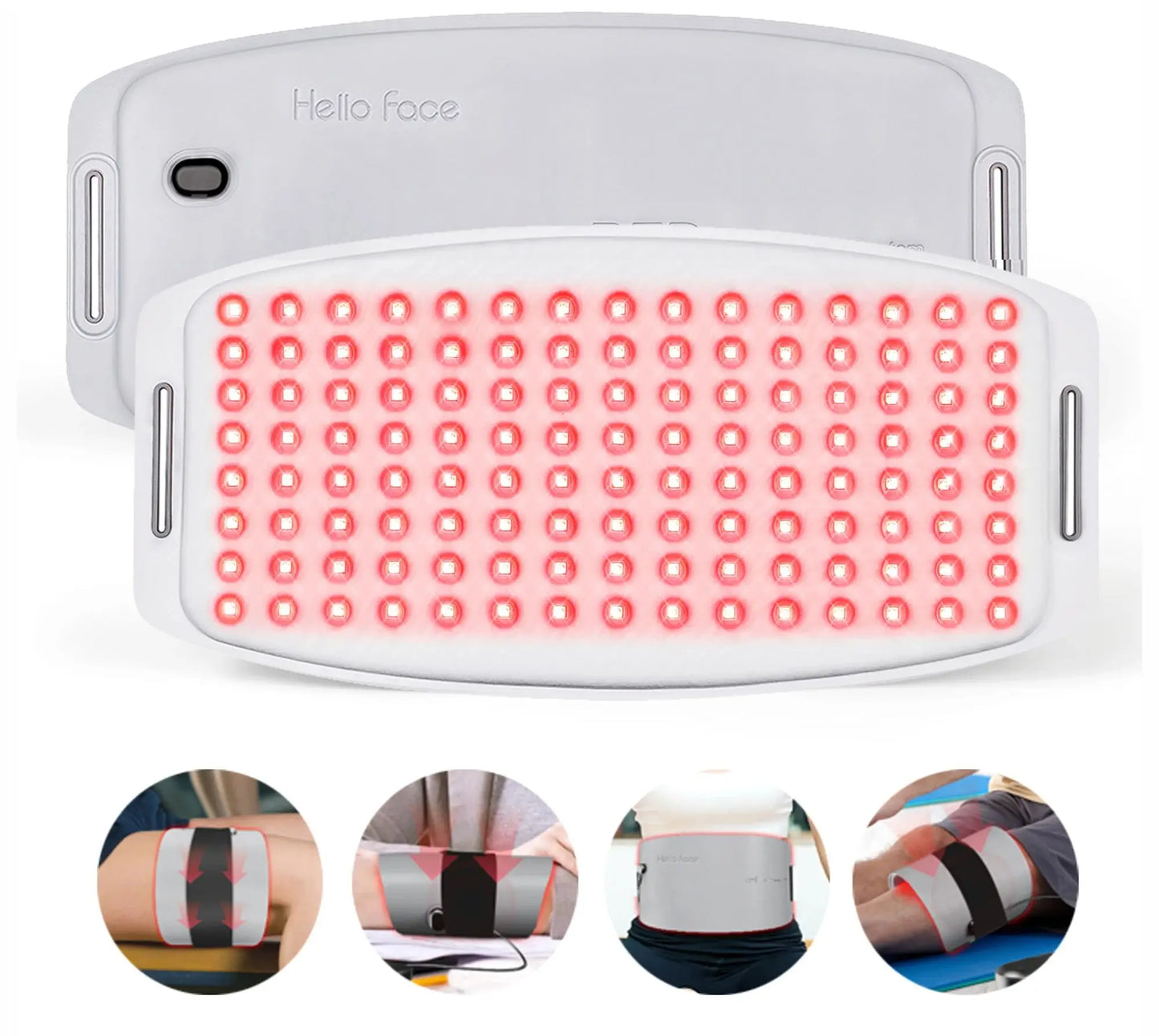 4D Light Mask Wavelengths Cordless LED Face Mask