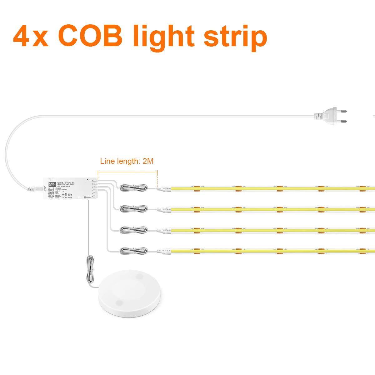 Dimmable LED Cabinet Light
