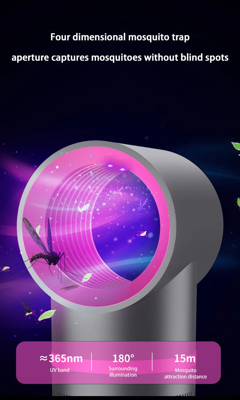Portable Trapping Electric Mosquito Trap