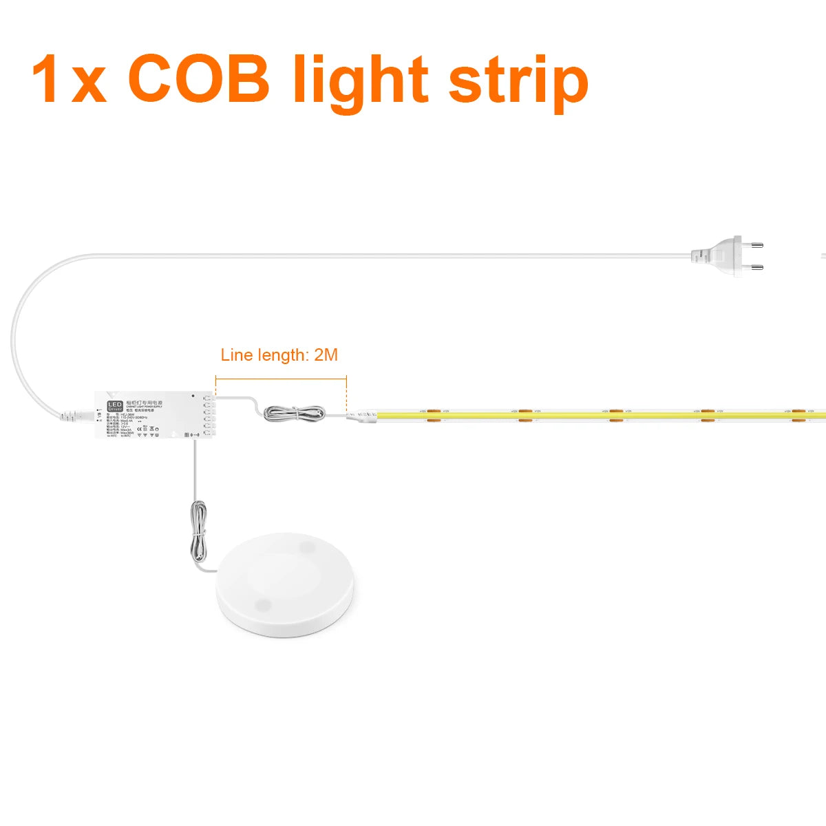 Dimmable LED Cabinet Light