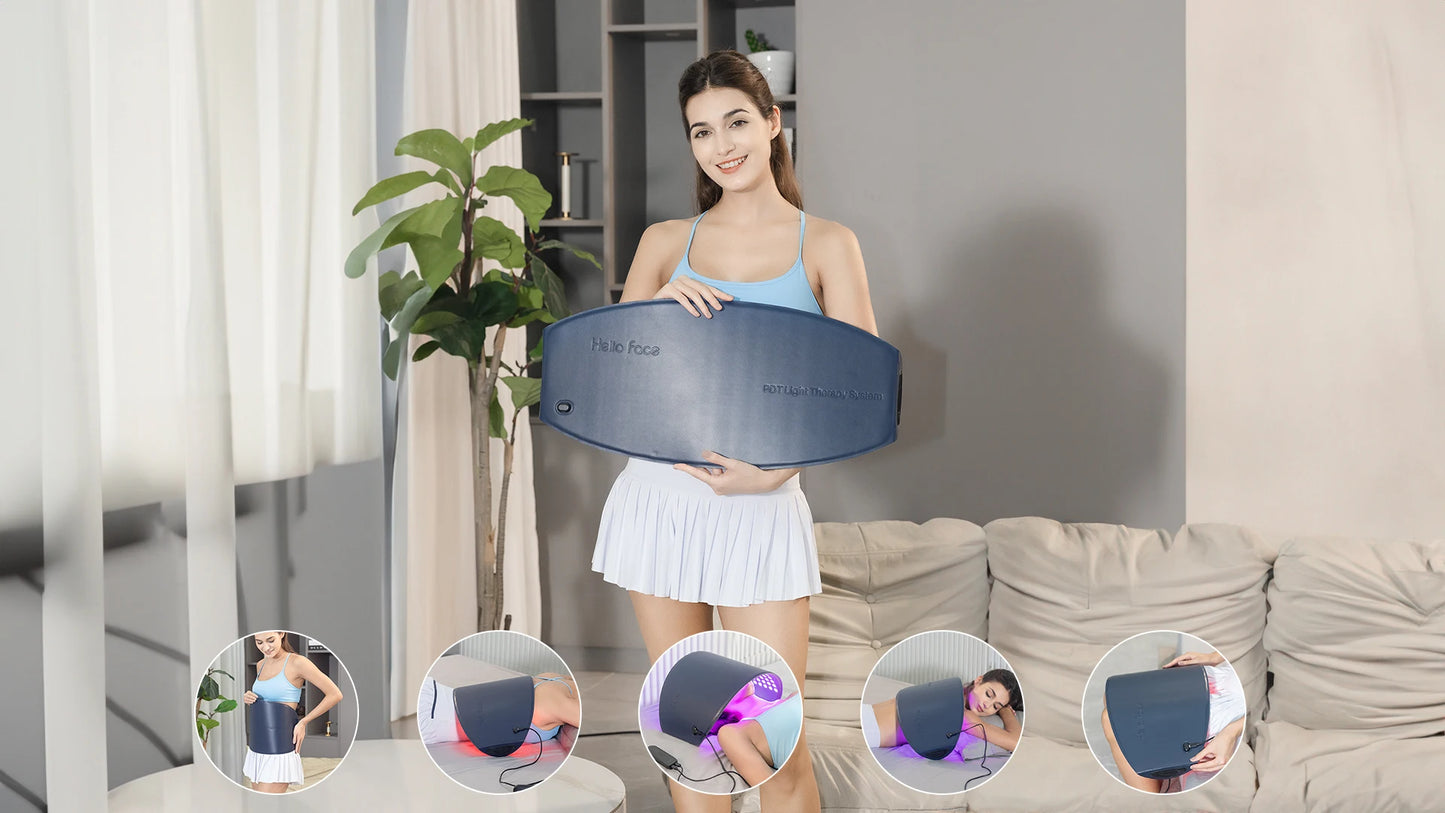 4D Light Mask Wavelengths Cordless LED Face Mask