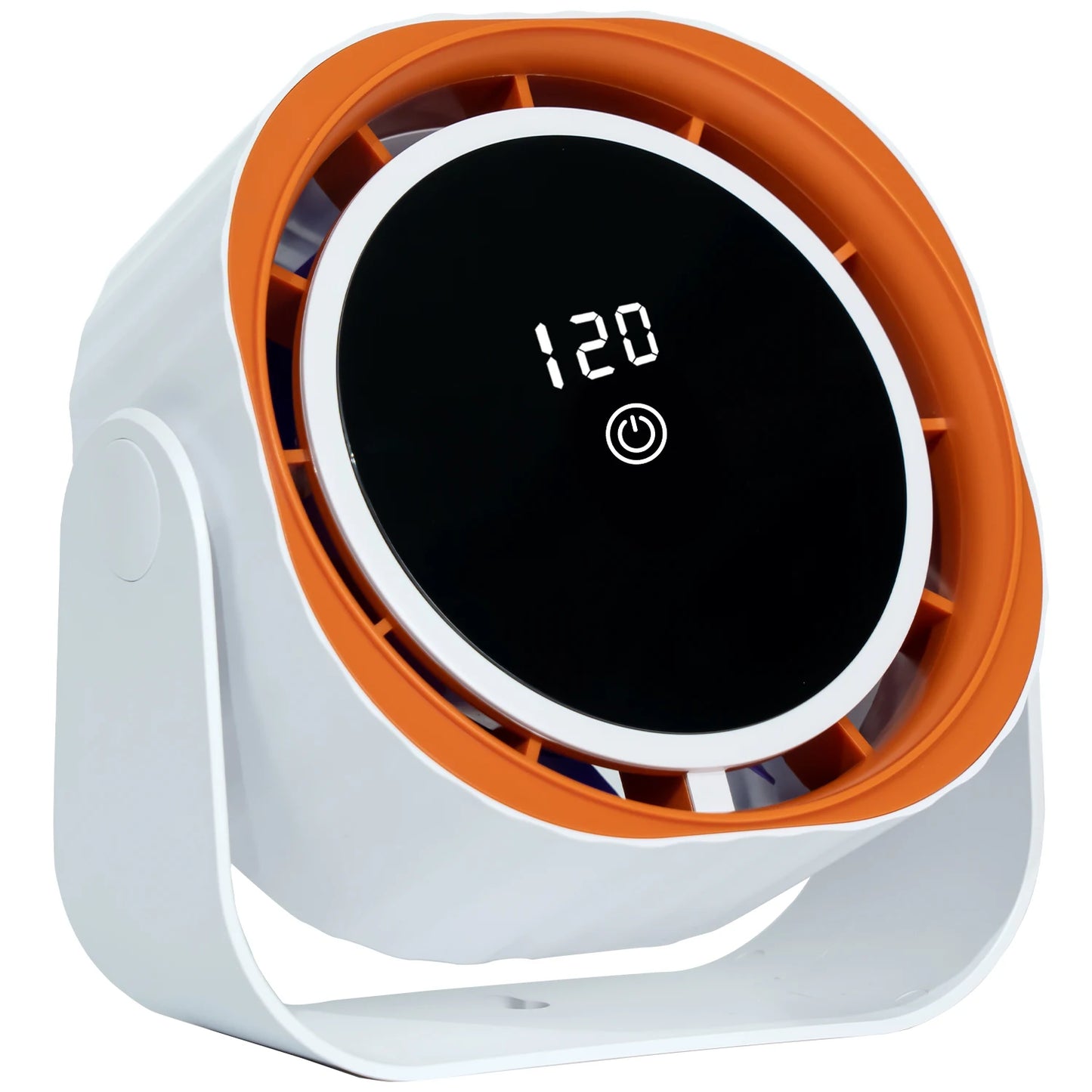 Portable Desktop Fan, Touch Screen 360° Adjustable