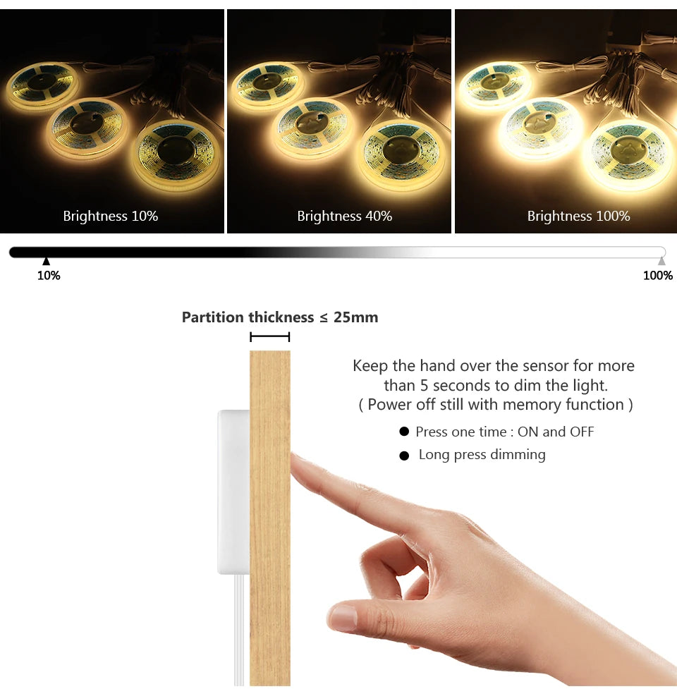 Dimmable LED Cabinet Light