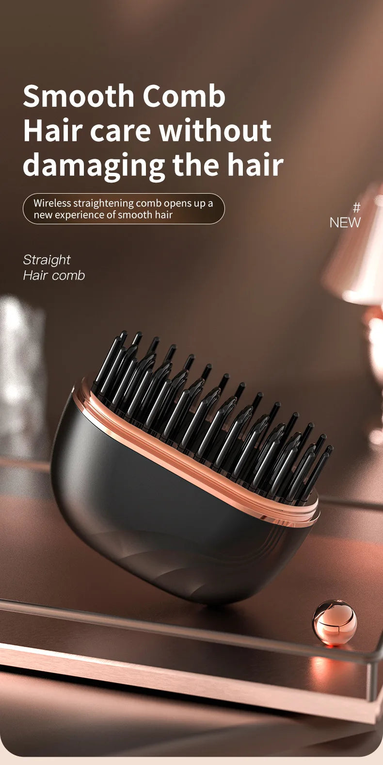 Mini Hair Straightener 3-Heat