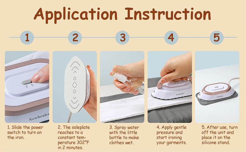 Portable Mini Electric Dry Iron