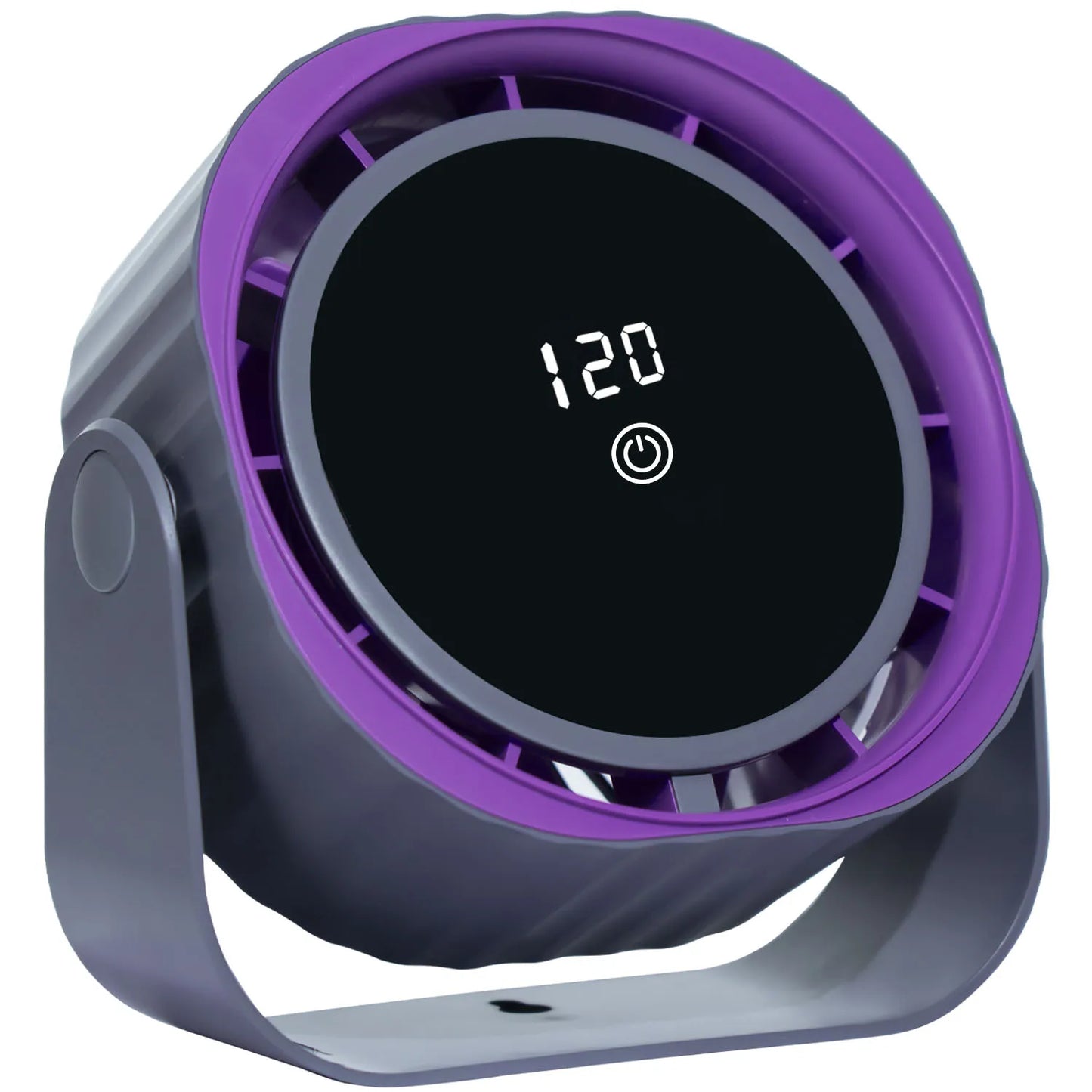 Portable Desktop Fan, Touch Screen 360° Adjustable