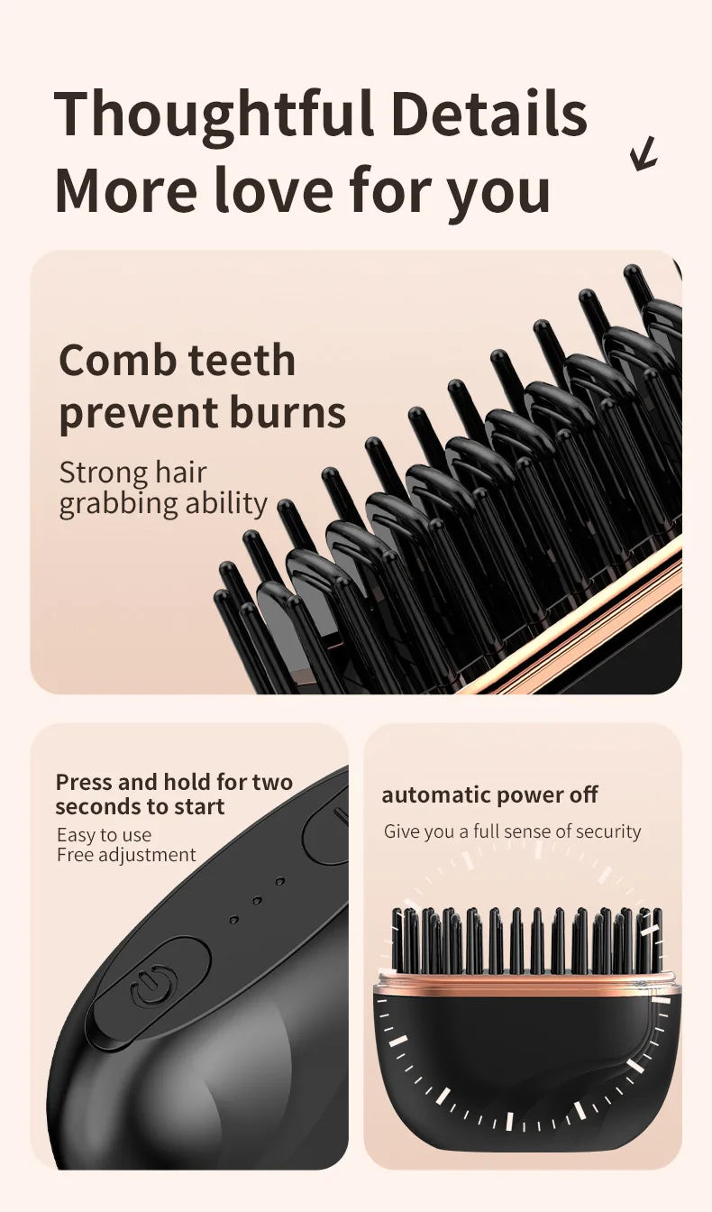Mini Hair Straightener 3-Heat