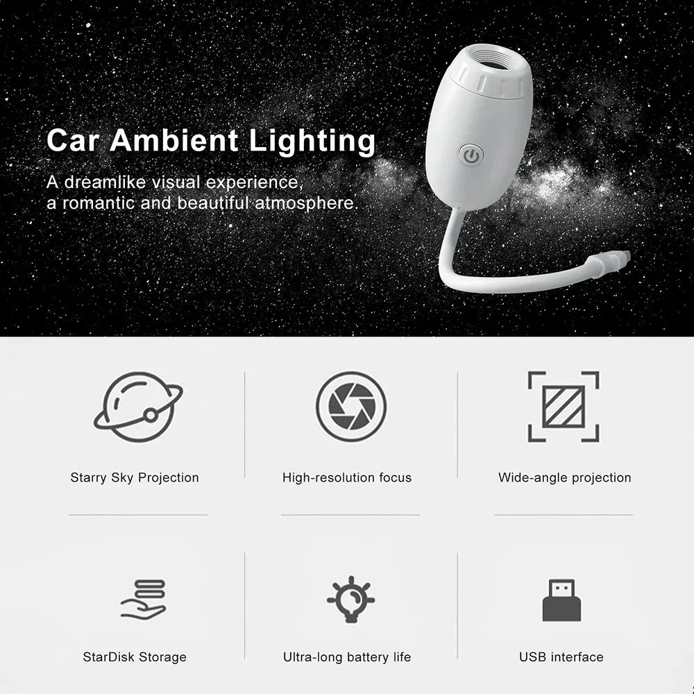 Galaxy Projector USB Night Light