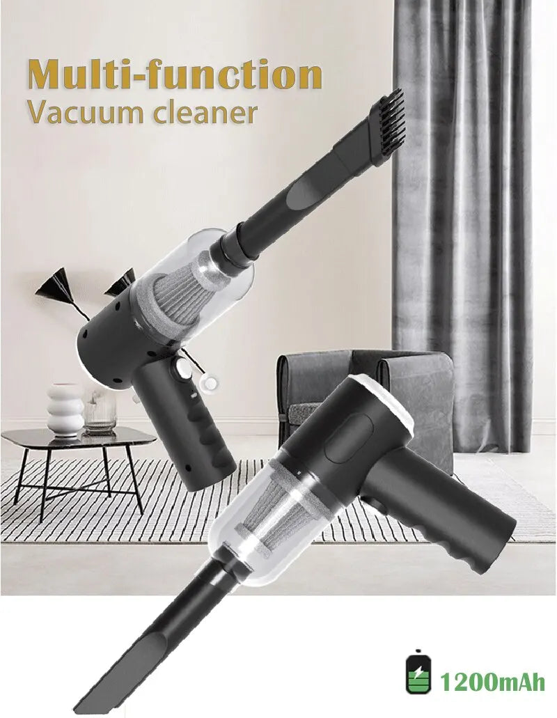 Wireless Car Vacuum Cleaner USB Charging