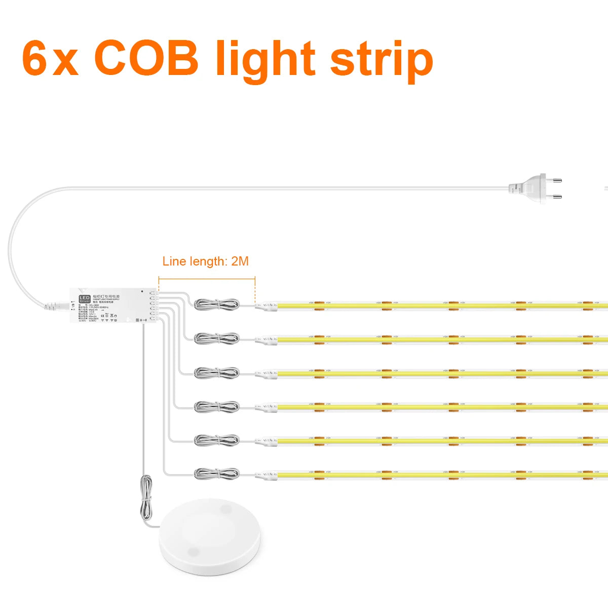 Dimmable LED Cabinet Light