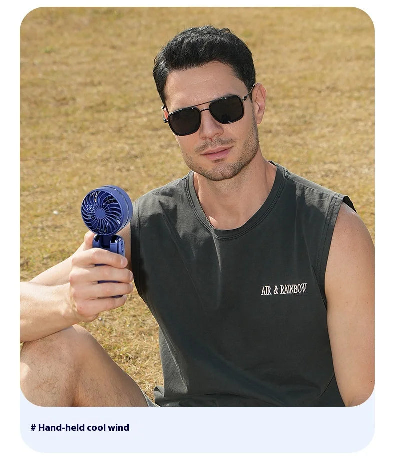 Portable Ice Cooling Fan