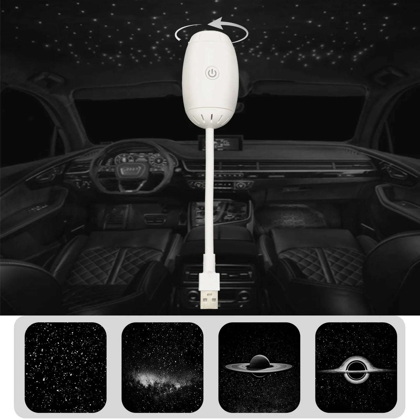 Galaxy Projector USB Night Light