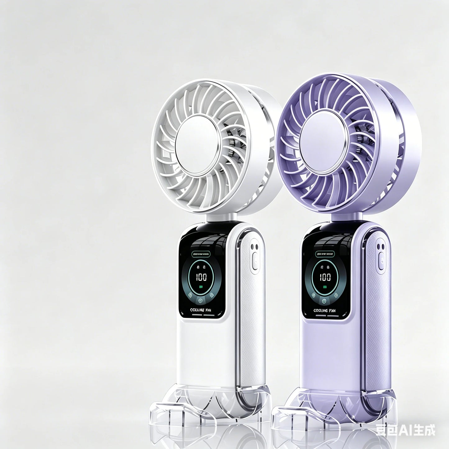 Portable Ice Cooling Fan