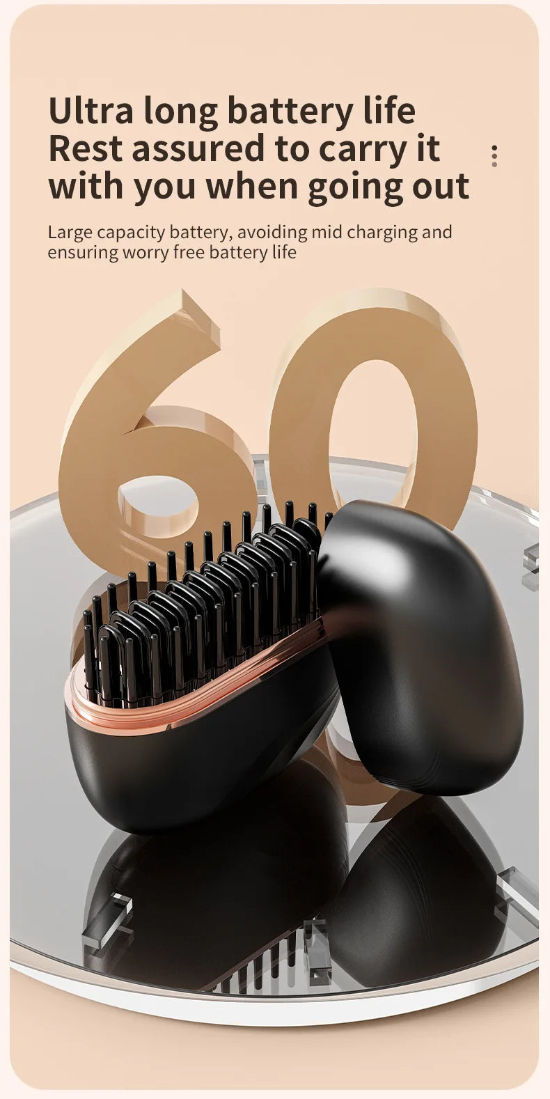 Mini Hair Straightener 3-Heat