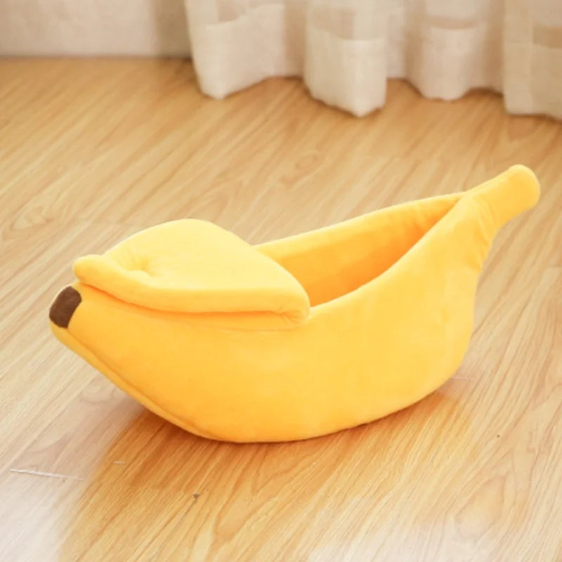 Banana Cat Bed