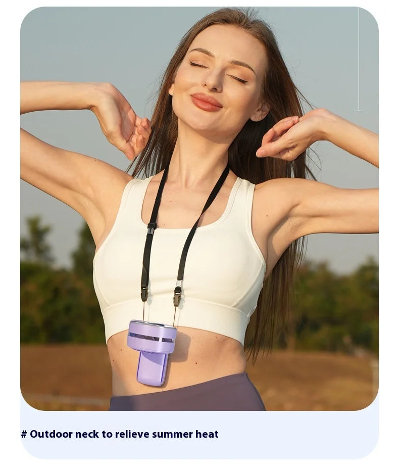 Portable Ice Cooling Fan