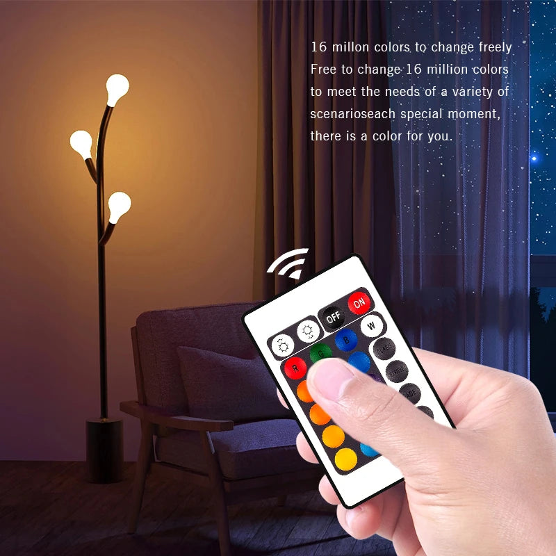 1-10pcs LED RGB Bulb Remote Control  Multicolor Lamps
